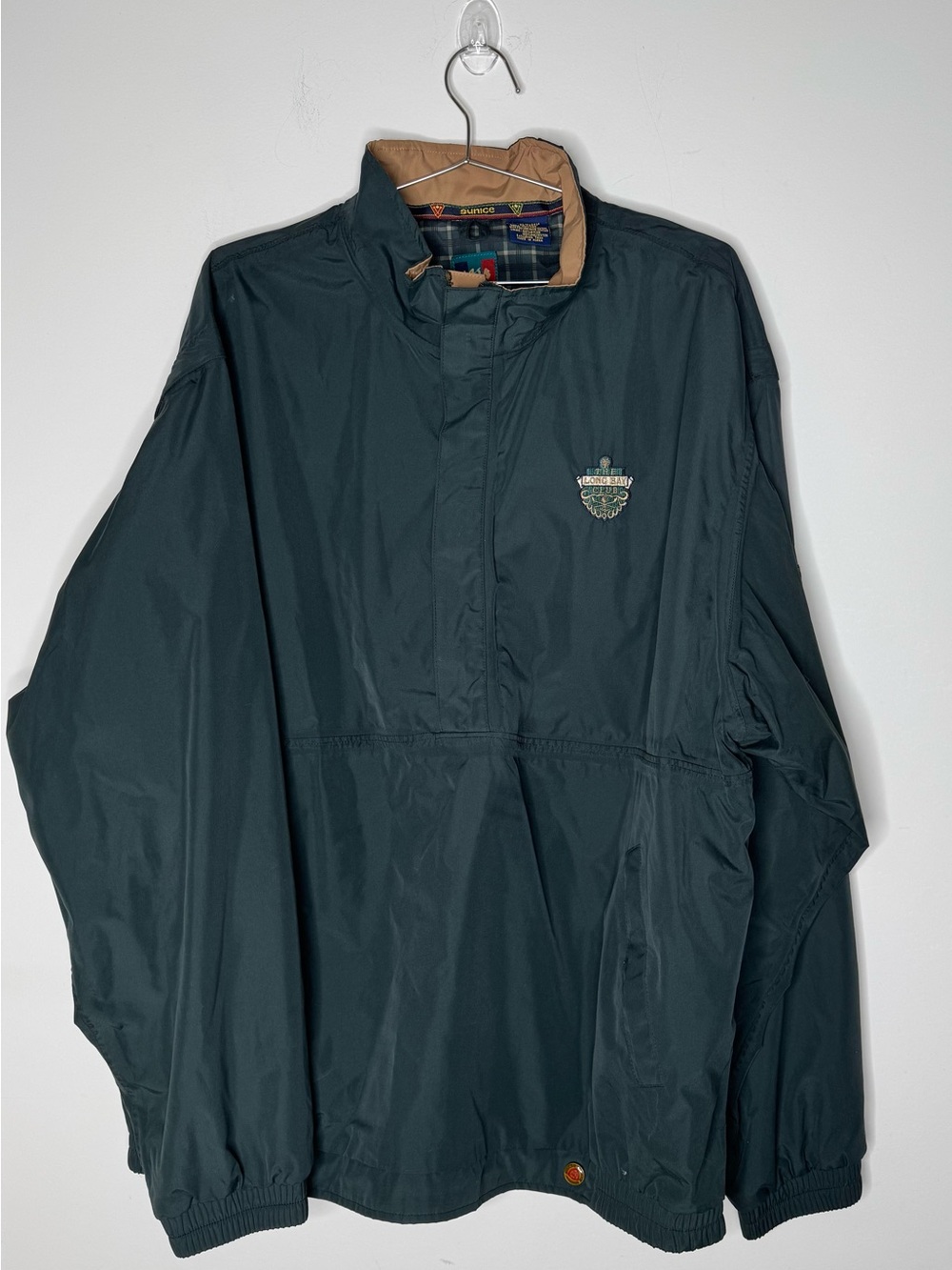 Sunice The Long Bay Club Golf Windbreaker Green Vintage Size XXXL 3XL Y2K 2000s